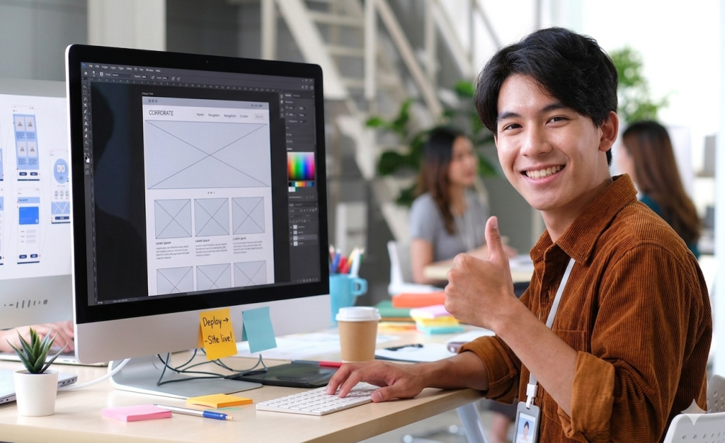 web development course in gramin computer institute
