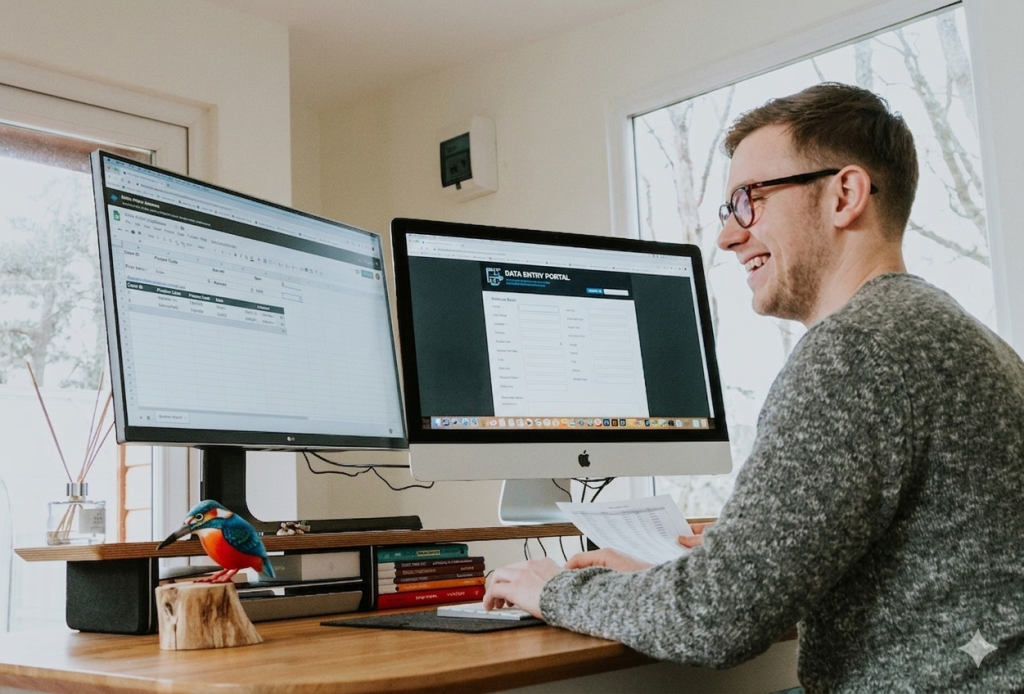 data entry course in gramin computer course